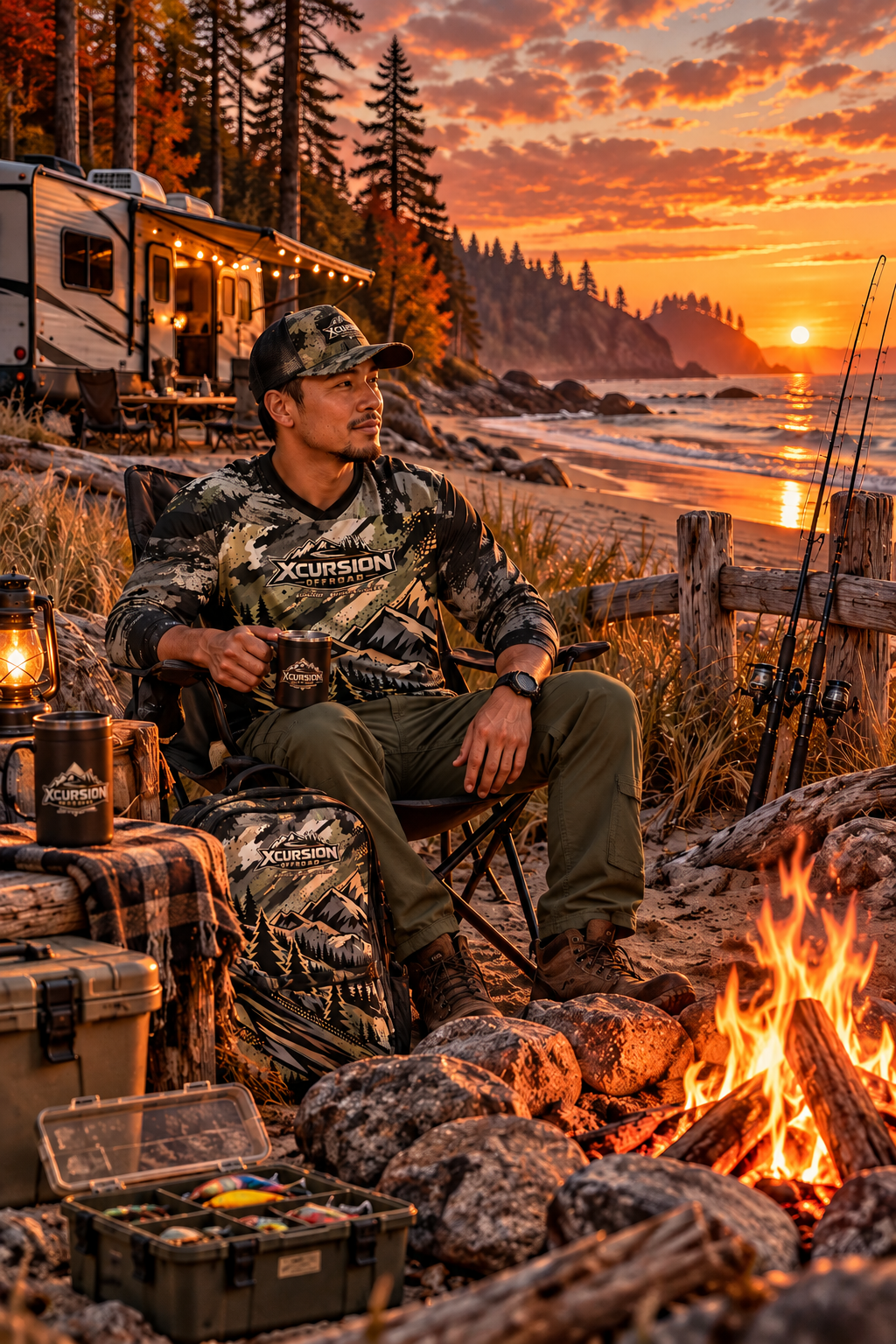Alpine Camo Utility Backpack - Evergreen