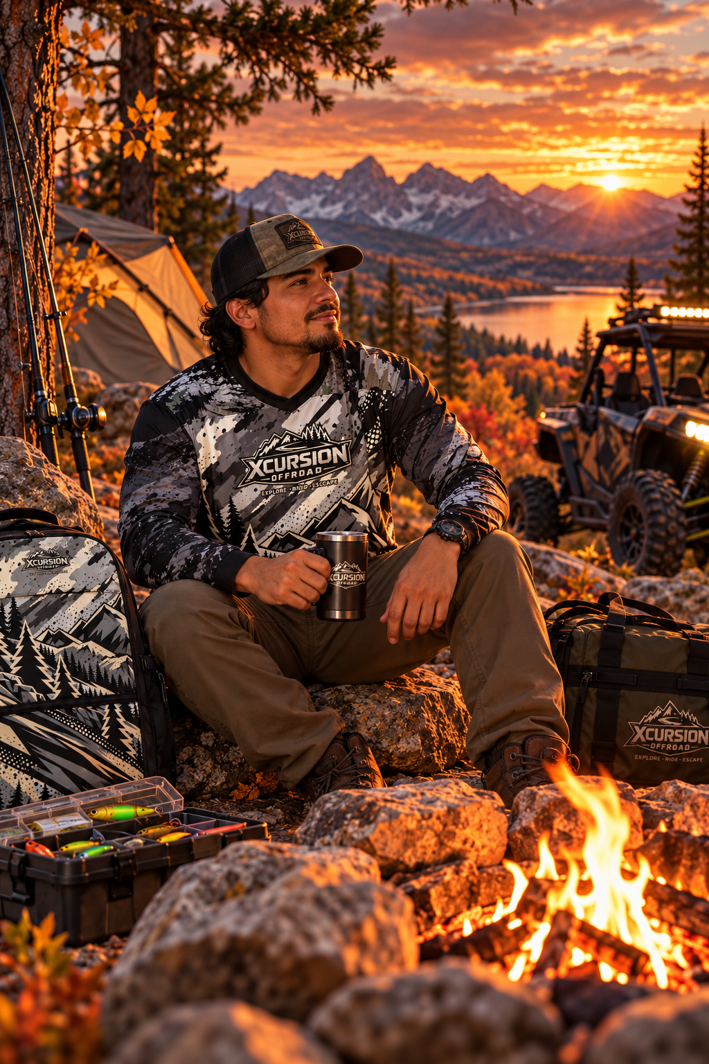 Alpine Camo Utility Backpack - Ivory