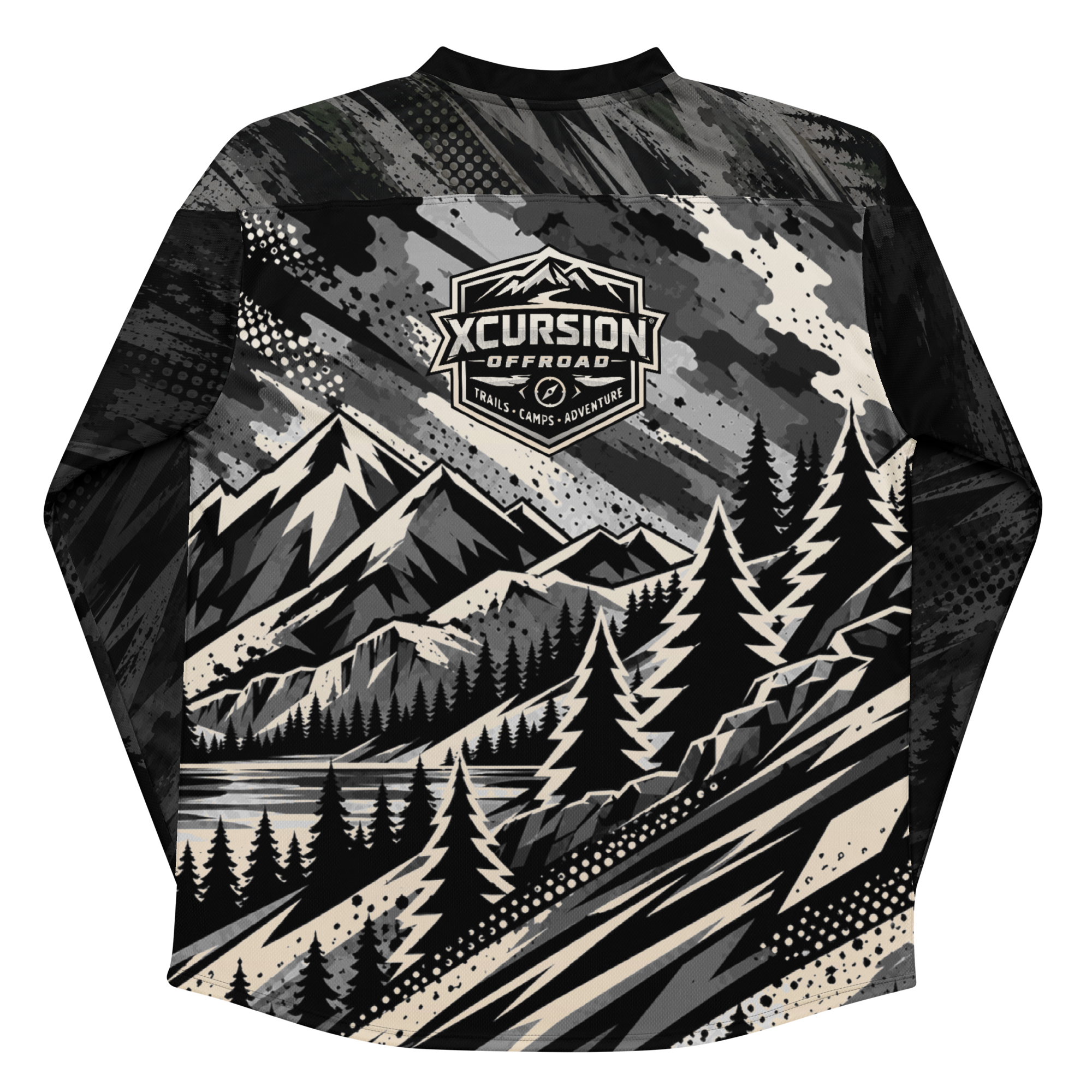 Alpine Camo Long Sleeve - Ivory