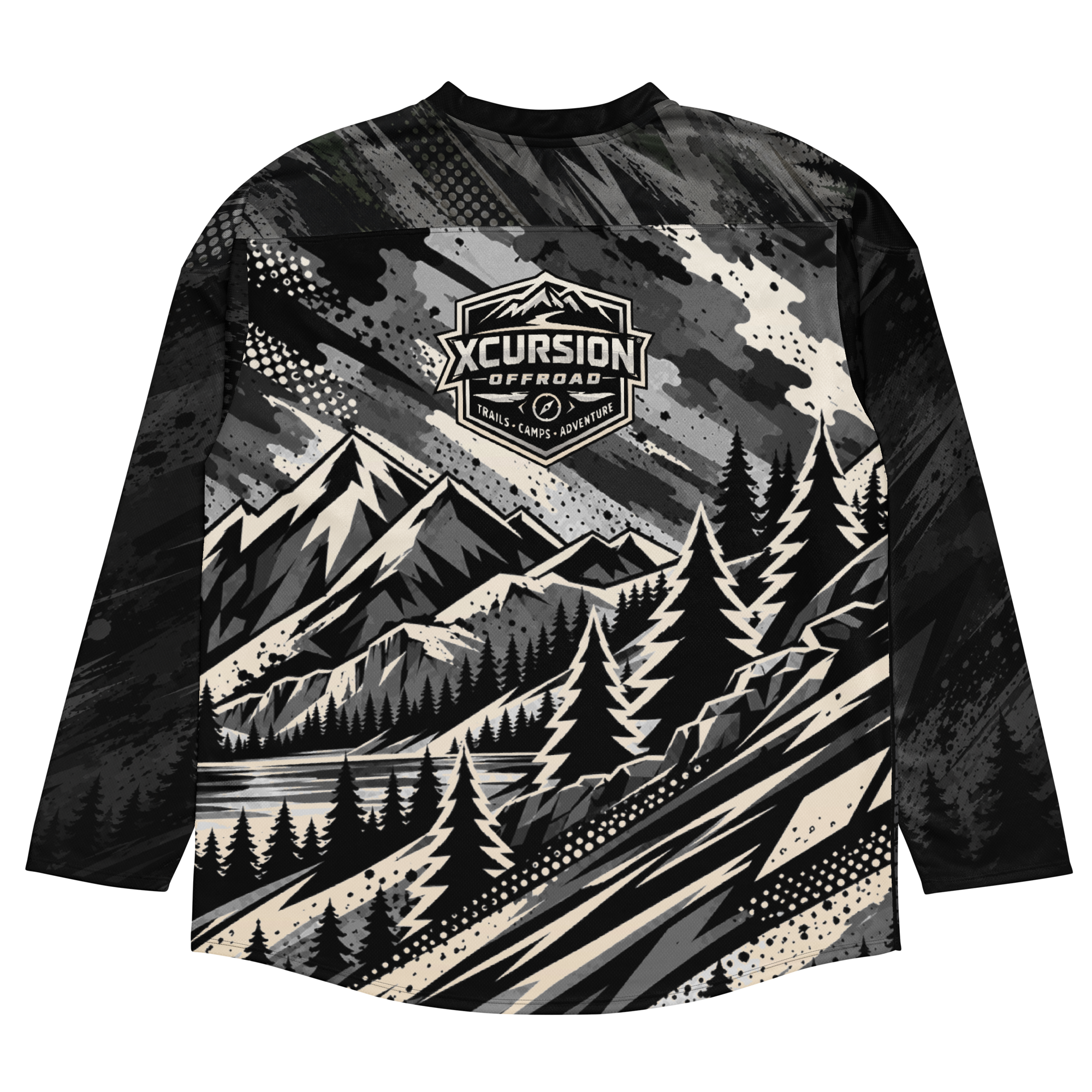 Alpine Camo Long Sleeve - Ivory