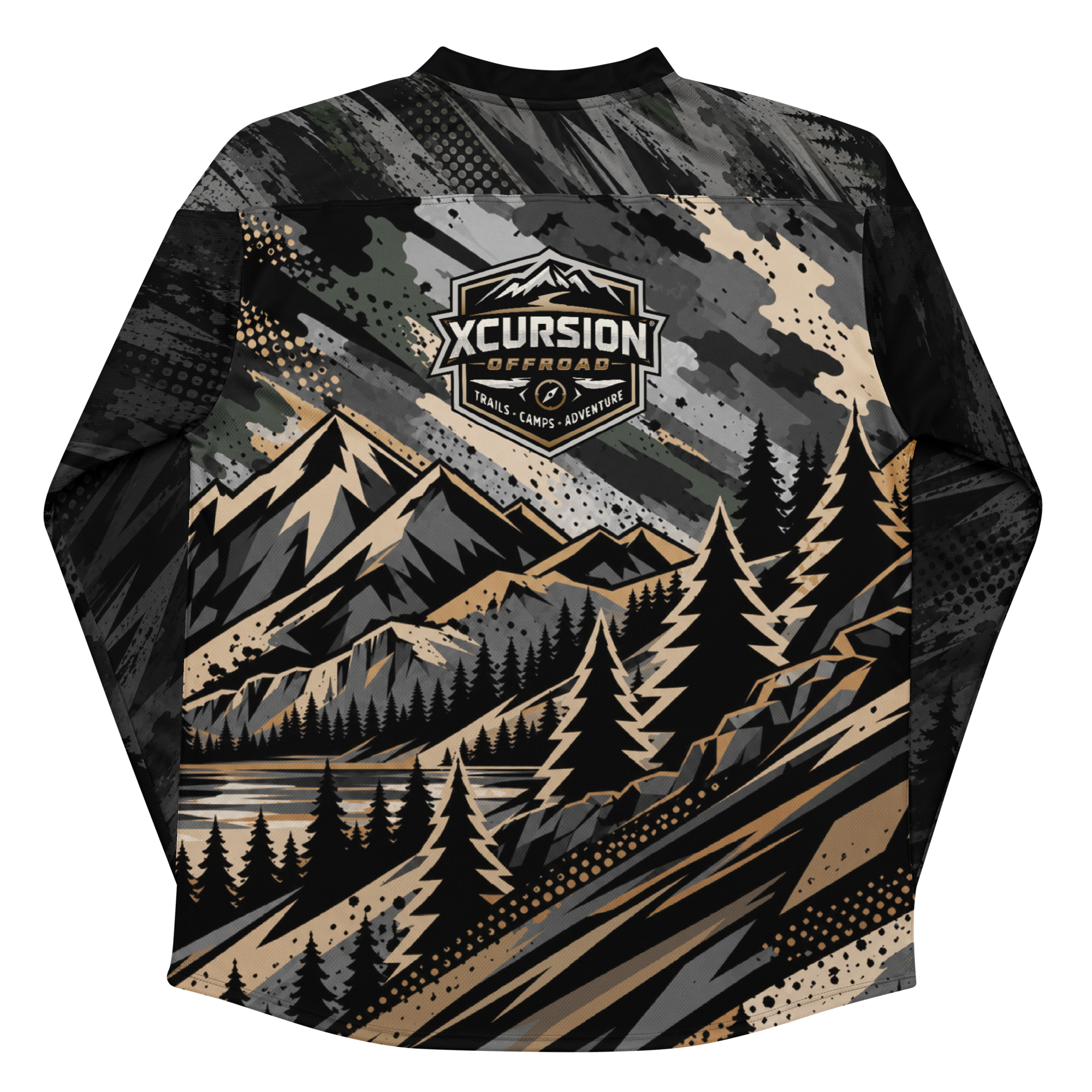 Alpine Camo Long Sleeve - Khaki