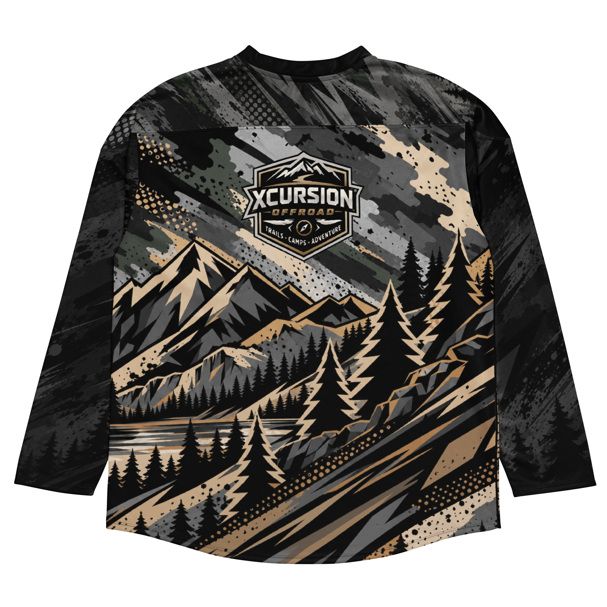 Alpine Camo Long Sleeve - Khaki