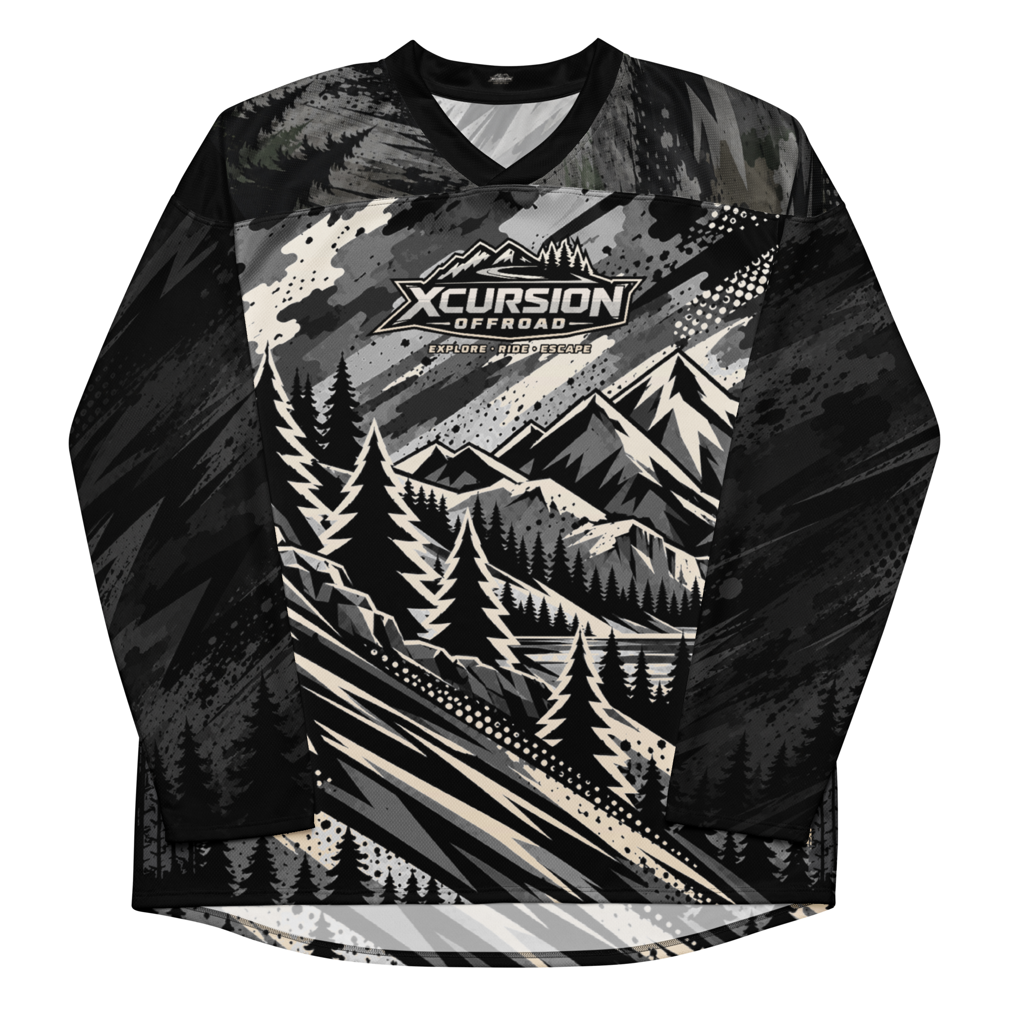 Alpine Camo Long Sleeve - Ivory