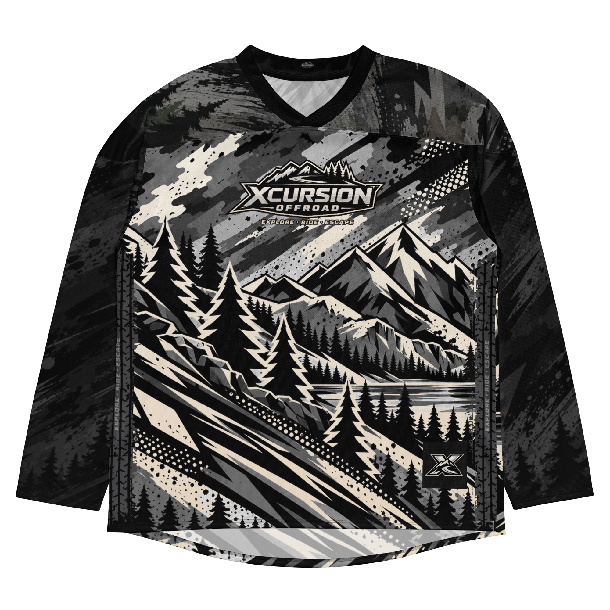 Alpine Camo Long Sleeve - Ivory