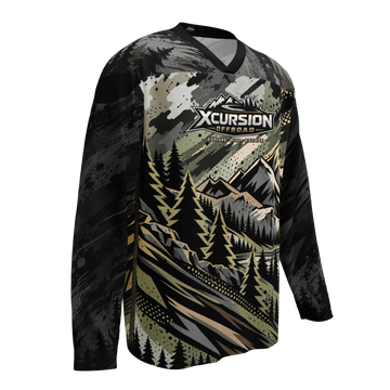 Alpine Camo Long Sleeve - Evergreen